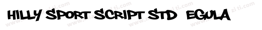 Philly Sport Script Std Regular字体转换